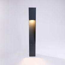 Fonelight Bahçe Aydınlatması Bollard 4000k Aka040-cu75 Siyah