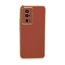 Xiaomi Poco F5 Pro Kılıf Volet Silikon - Kırmızı Kirmizi