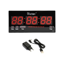 Just Cheap Store Dijital Duvar Ve Masa Saati Wt-109 Diğer