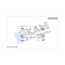 Kale 344820 Turbo Radyatörü Intercooler - Bmw 3 Seri 2005-2013 320 D / 320 Xd Dizel 17517798788