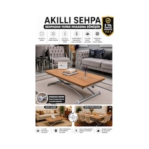 Juppo Üst Tabla Mdf Efesçam Oval Köşe Alt Krom Dışa K