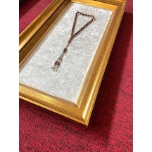 Tespih Çerçevesi -  Tespih Sergilemek İçin Hakiki Camlı Ürün