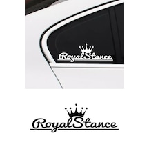 Royal Stance Sticker, Oto Sticker, Motor Sticker 40x13 Cm