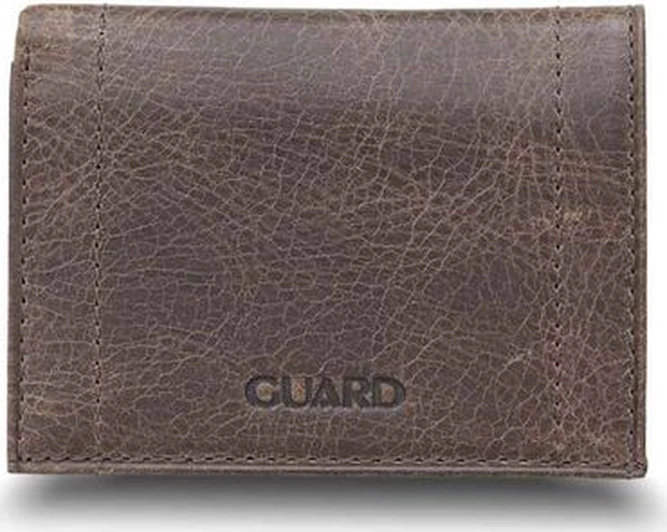 Guard Minimal Antik Kahve Deri Erkek Cüzdanı Çok Renkli