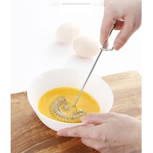 Solingen Sos Yumurta Çırpıcısı, Yaylı Çırpıcı, Paslanmaz Çelik Çırpıcı, Spiralli Omlet Çırpma Teli P Diğer
