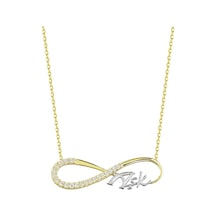 Sonsuz Aşk Altın Kolye 14K Gold N11.42043