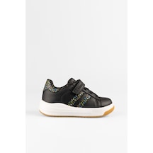 Vicco Pukky Işıklı Erkek Okul Öncesi Siyah Sneaker Siyah