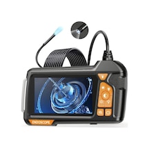 20 Metre Çantalı Endoskop Yılan Kamera Ip67 Su Geçirmez 4.3"hd Ekranlı Ledli Tek Kameralı