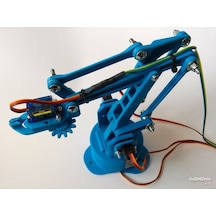 Arduino Robot Kol Kiti Uno 4 Adet Servo Vidalar