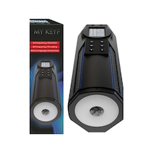 My Keyf Sesli Aşağı Yukarı Hareketli Şarjlı 10 Modlu Titreşimli Mastürbatör Yumuşak Sessiz Çalışma