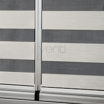 Brillant Cam Balkon Yapıştırmalı Zebra Perde (9 Renk Seçeneği)