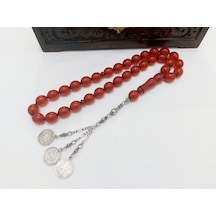 Soma Tesbih Osmanlı Benzetme Küre Kesim Eski Usul Büyük Sıkma Kehribar Tesbih