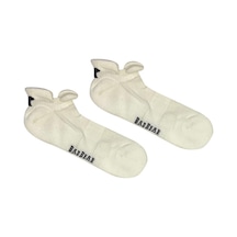Bad Bear 21.02.02.008-c03 Bear Ankle Unisex Çorap Beyaz