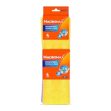 Macromax Açık Mikrofiber Bez 4'lü 4'li Avantaj Paketi Mıchu 4+ Numara
