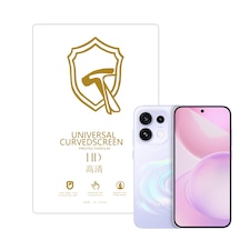 Microcase Oppo Reno 16 İle Uyumlu Full Tpu Nano Ön Ekran Koruma Filmi - Ekm101
