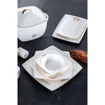 Acar Savanna 60 Parça 12 Kişilik Porselen Yemek Takımı