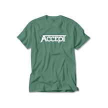 Accept Classic Logo Yeşil Tişört
