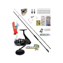 Okuma Wave Power 4000 244cm 8-42gr Zen Pro Karbon Kıyı Spin Olta Takımı Seti