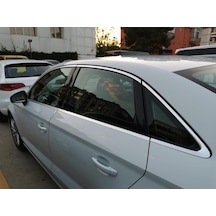 Audi A3 Krom Cam Çerçevesi Sedan 2013-2019   10Prç