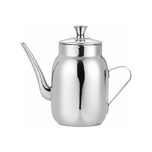 Lexroo Komple Çelik Ufak Gümüş Renk 560 Ml Yağdanlık Sosluk Ve Sirkelik Cin995by