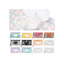 Stil 1-19-1pc Islak Mendil Çantası Taşınabilir Kapak Çevirin Snap-askı Kozmetik Kılıfı S Bebek Doku Kutusu Açık Peçetelik 46918996