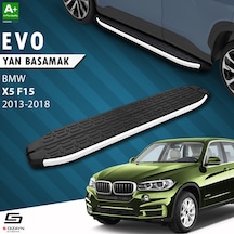 S-dizayn Bmw X5 F15 Evo Aluminyum Yan Basamak 193 Cm 2013-2018 A+ Kalite