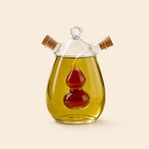 Duo Pear Yağlık Sirkelik - Şeffaf / Açık Kahverengi Çok Renkli