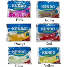 Kendo Lrf Silicones Worm 10Cm Kokulu Yem 10 Adet
