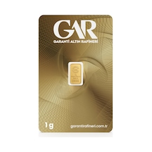 Garanti Gold 1 gr Gram Külçe Altın 24 Ayar