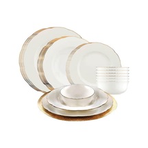 Porselen Bone Olympos 6 Parça 14 Cm Kase Bakır Fıle Krem