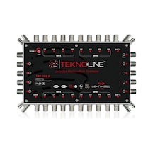 Teknoline Zamak Multiswitch 10x8 Kaskatlı Uydu Dağıtım Santrali