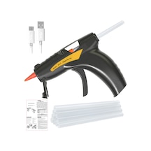 Yifomall "usb Şarjlı Profesyonel Sıcak Yapıştırıcı Tabancası - 50 Yapıştırıcı Çubuklu, Hızlı Isınma, Taşınabilir"