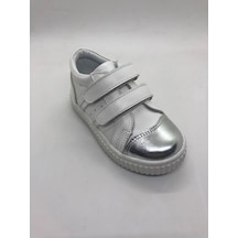 Toddler 0211 Deri Ortopedik Kız Bebe Ayakkabısı 21-25 Beyaz