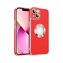 Ardemix Apple Uyumlu iPhone 14 Plus Kongo Kılıf kırmızı Kirmizi