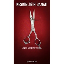 Yashuo Japon Çeliği Profesyonel Jilet Kesim Saç Makası