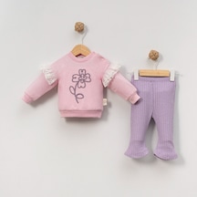 Çakar 6-18 Aylık Süzine Gül 2 Li Takım-8013150 - Pembe Pembe