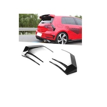 Vw Golf 7.5 Uyumlu Arka Stop Kaplama Çerçevesi Pianoblack