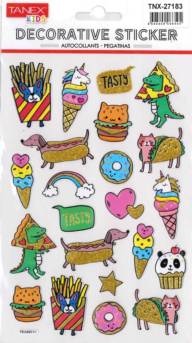 Tanex Puffy Atıştırma Şekilli Hayvan Serisi Tnx-27183 Tanex Puffy Atıştırma Şekilli Hayvan Serisi Tnx-27183