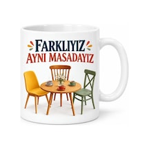 Hoşgörü Molası Tasarımlı Porselen Kupa - Model 736 Diğer