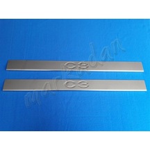 Citroen C3 Coupe Krom Kapı Eşiği 2002-2009 2 Parça Paslanmaz Çeli (501406266)