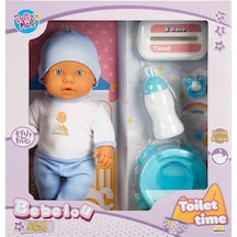 1030141 Sesli Bebelou Tuvalet Zamanı Bebek Seti 32 Cm -sunman