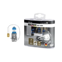 Ampul 12v H3 55 Pk22s Nıght Vısıon 150 Fazla 20 Glblseme - 55 Beyaz Işık