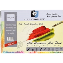 Alex Schoeller Çok Amaçlı Sanatsal Blok 200G 15 Yaprak 25X35 Cm