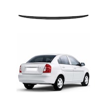 Hyundai Verna 2006-2013 Arası Uyumlu Araca Özel Bagaj Spoileri Piano Siyah 1 Parça