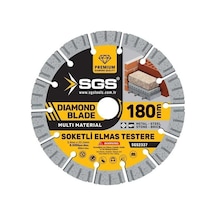 Sgs2337 180mm Soketli Elmas Testere Multi Material