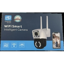 O-kam-3012 Wifi 2lens Alarm+siren+ışık+sesli Kamera