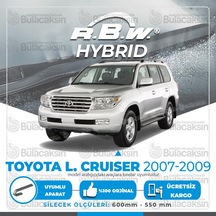 Toyota Uyumlu Land Cruiser Ön Silecek Takımı (2007-2009) RBW Hibrit