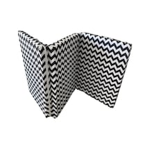 Tek Kişilik Katlanır Yer Yatağı Sünger Yatak Zikzak 80x180 Cm-6 Cm