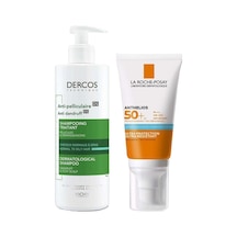 La Roche Posay Anthelios Güneş Kremi SPF50+ 50 ML + Vichy Dercos Dandruff Şampuan 390 ML