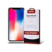 Apple Uyumlu iPhone Xs Ekran Koruyucu Cam 3 Adet (532140898) 20 Tl Fark Ile Apple Uyumlu iPhone Hızlı Şarj Kablosu